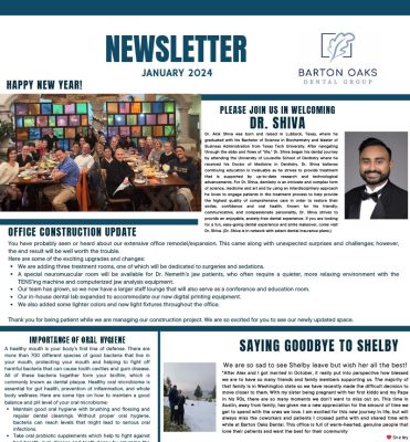 Barton Oaks Newsletter